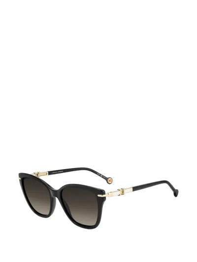 Carolina Herrera Cat-eye-frame Sunglasses In Black