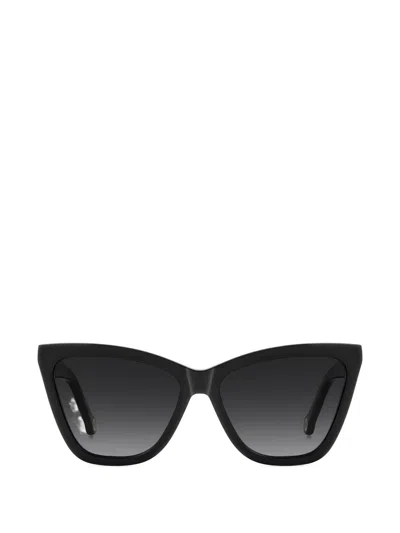 Carolina Herrera Cat-eye-frame Sunglasses In Black