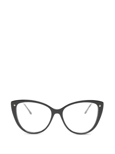 Carolina Herrera Cat-eye Frame Glasses In Black