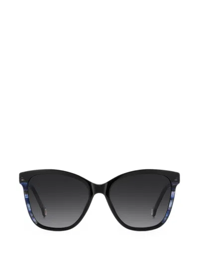 Carolina Herrera Cat-eye Frame Sunglasses In Black