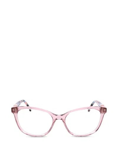 Carolina Herrera Cat-eye Glasses In Pink