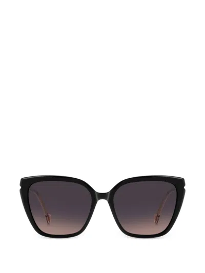 Carolina Herrera Cat-eye Sunglasses In Black
