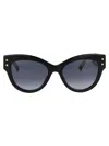 Carolina Herrera Wayfarer-frame Sunglasses In Black