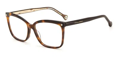 Carolina Herrera Ch 0012 Women's Glasses, Tortoiseshell, Size 56 In Brown