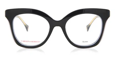 Carolina Herrera Ch 0018 Women's Glasses, Black, Size 49
