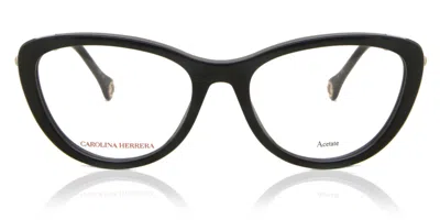 Carolina Herrera Ch 0021 Women's Glasses, Black, Size 54