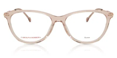 Carolina Herrera Ch 0043 Fwm Women's Glasses Pink Size 55 - Free Lenses - Blue Light Block Available