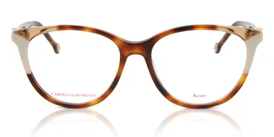 Carolina Herrera Ch 0054 Women's Glasses, Tortoiseshell, Size 53 In Multi