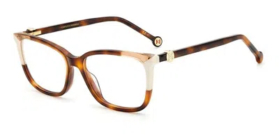 Carolina Herrera Ch 0055 Women's Glasses, Tortoiseshell, Size 54