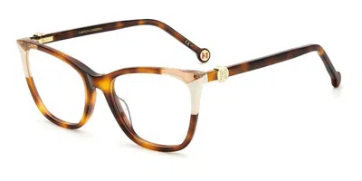 Carolina Herrera Ch 0057 Women's Glasses, Tortoiseshell, Size 53