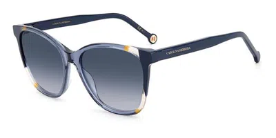 Carolina Herrera Ch 0061/s Rtc/dg Women's Sunglasses Blue Size 57