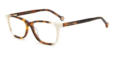 Carolina Herrera Ch 0066 Women's Glasses, Tortoiseshell, Size 53 In Brown