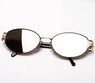 Carolina Herrera Ch 720 (dark Smoke Mirror Flat Lens) In Black