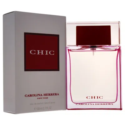Carolina Herrera Chic By  Edp Spray 2.7 oz (w) In Red,white
