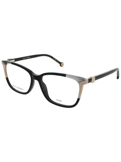Carolina Herrera Chic Women's Eyeglasses - Style Ch 0055 In Black