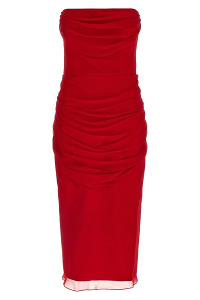 CAROLINA HERRERA CHIFFON DRESS