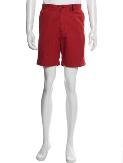 Pre-owned Carolina Herrera Chino Shorts In Red