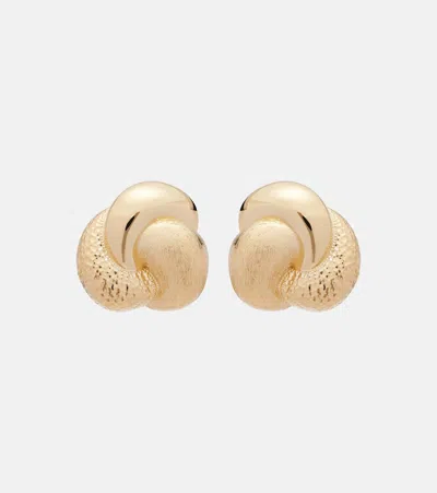 Carolina Herrera Clip-on Earrings In Gold
