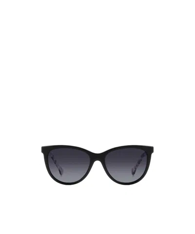Carolina Herrera Clip-on Sunglasses In Black