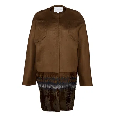 Carolina Herrera Coat In Brown