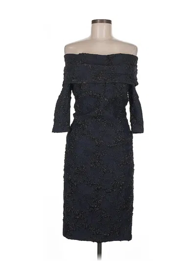 Pre-owned Carolina Herrera Cocktail Dress In Black