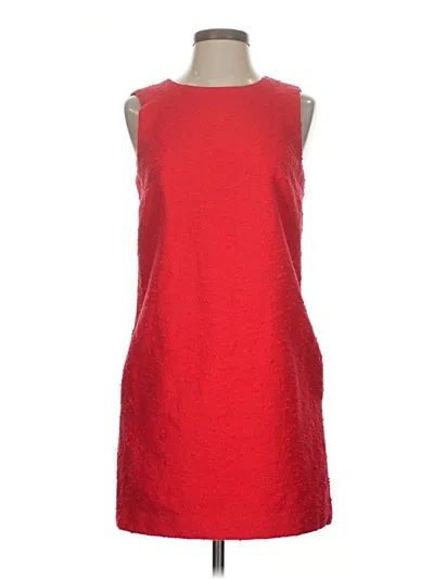 Pre-owned Carolina Herrera Cocktail Dress In Red