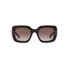 Carolina Herrera Colour-block Square-frame Sunglasses