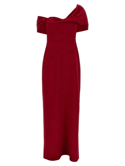 CAROLINA HERRERA COLUMN DRESS