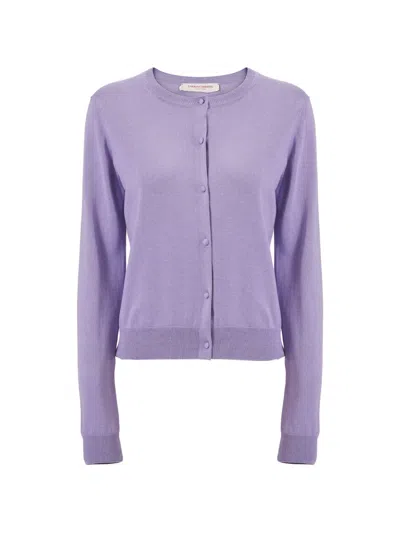 Carolina Herrera Crew-neck Cardigan In Multi