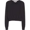 Carolina Herrera Crop Silk & Cotton Cardigan