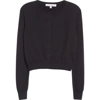 Carolina Herrera Crop Silk & Cotton Cardigan