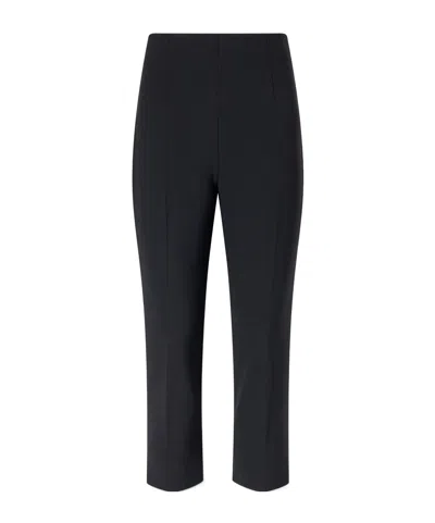 Carolina Herrera Cropped Tailored Trousers In Black