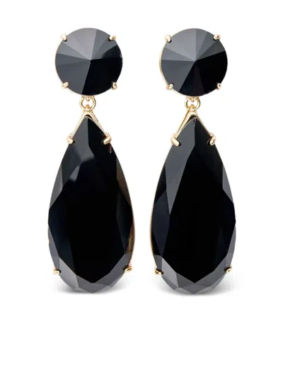 CAROLINA HERRERA CRYSTAL EARRINGS