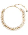Carolina Herrera Cz Cluster Donut Necklace In Multi