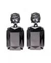Carolina Herrera Cz Crystal Riviera Earrings