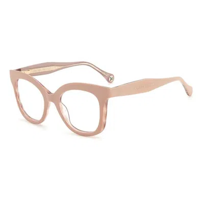 Carolina Herrera Demo Butterfly Ladies Eyeglasses Ch 0018 0fwm 49 In Pink