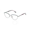 Carolina Herrera Demo Butterfly Ladies Eyeglasses Vhe169 0492 53