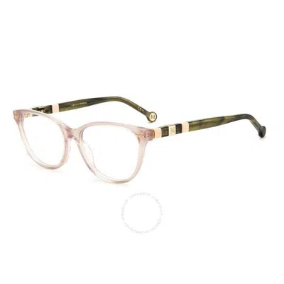 Carolina Herrera Demo Cat Eye Ladies Eyeglasses Ch 0048 03io 53 In Brown