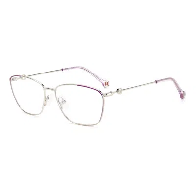 Carolina Herrera Demo Cat Eye Ladies Eyeglasses Ch 0060 0s9e 57 In Gold