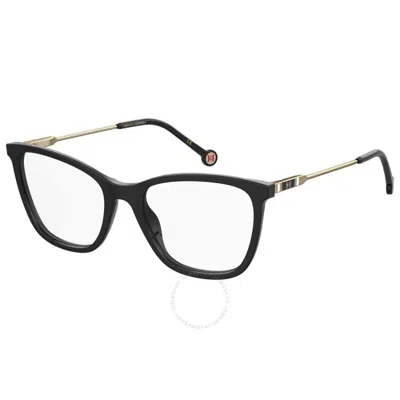 Carolina Herrera Demo Cat Eye Ladies Eyeglasses Ch 0071 0807 54 In Black
