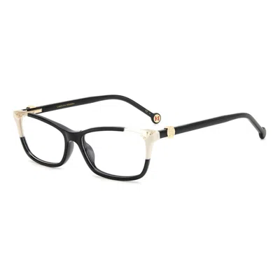 Carolina Herrera Demo Cat Eye Ladies Eyeglasses Her 0114 09ht 54 In Black