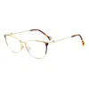 Carolina Herrera Demo Cat Eye Ladies Eyeglasses Her 0116 001q 57 In Gold