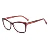 Carolina Herrera Demo Cat Eye Ladies Eyeglasses Her 0208 0c8c 55 In Red