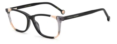 Carolina Herrera Demo Rectangular Ladies Eyeglasses Ch 0066 0kdx 55 In Gray