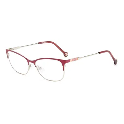 Carolina Herrera Demo Rectangular Ladies Eyeglasses Ch 0074 0yep 53 In Red