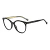 Carolina Herrera Demo Round Ladies Eyeglasses Her 0083/g 0807 54 In Black