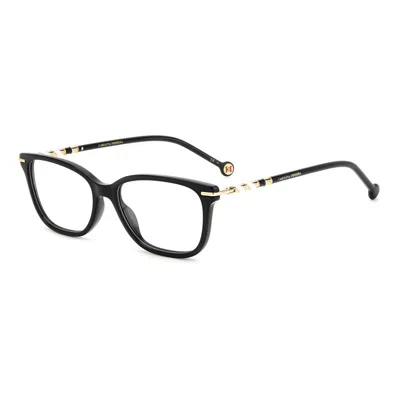 Carolina Herrera Demo Square Ladies Eyeglasses Her 0097 0807 54 In Black