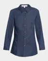 Carolina Herrera Denim Classic Shirt