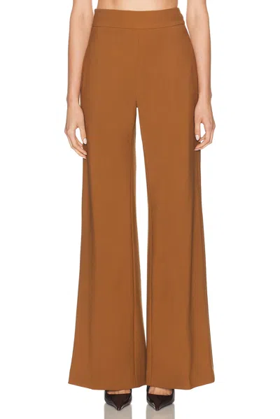 Carolina Herrera Diane Pant In Brown