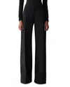 Carolina Herrera Diane High-rise Wool Wide-leg Pants In Black
